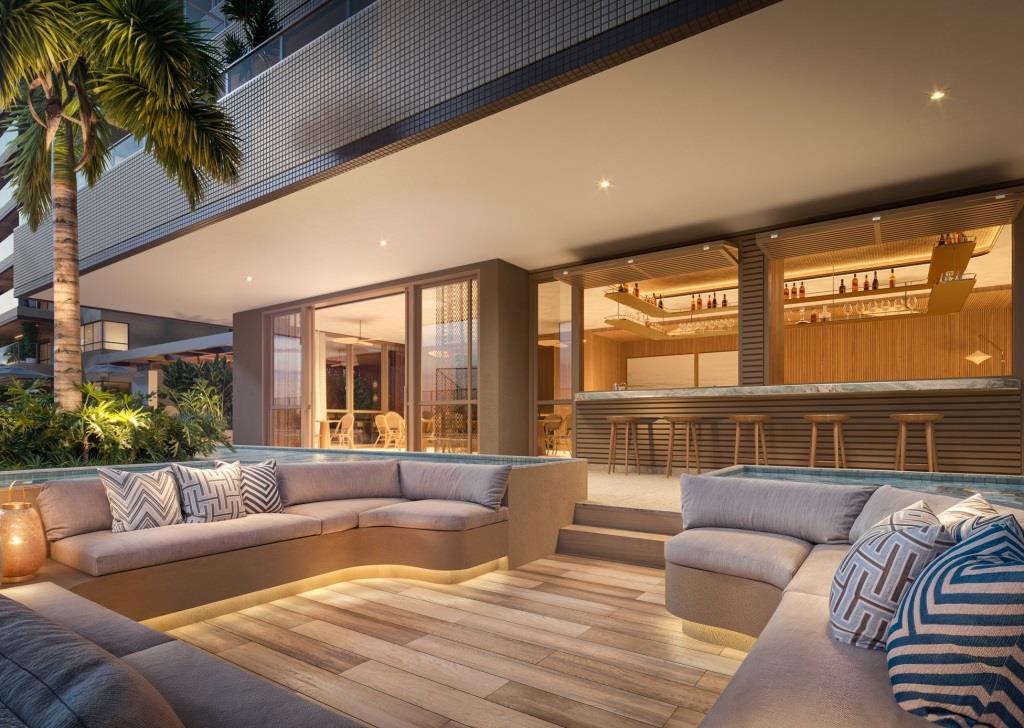 Lançamento no Península, Amplo Apartamento de 4 suítes (sendo uma com varanda) + dependência completa