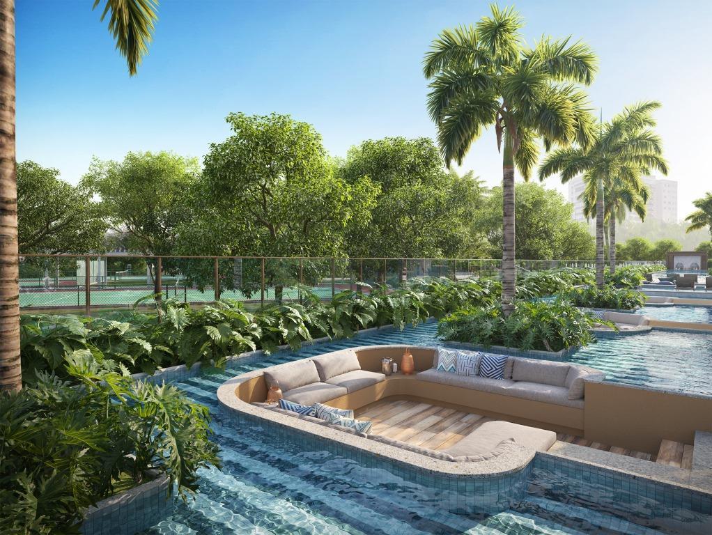 Lançamento no Península, Amplo Apartamento de 4 suítes (sendo uma com varanda) + dependência completa