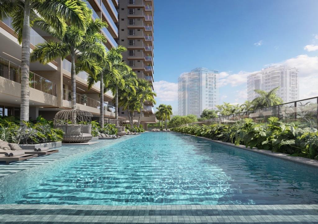 Lançamento no Península, Amplo Apartamento de 4 suítes (sendo uma com varanda) + dependência completa