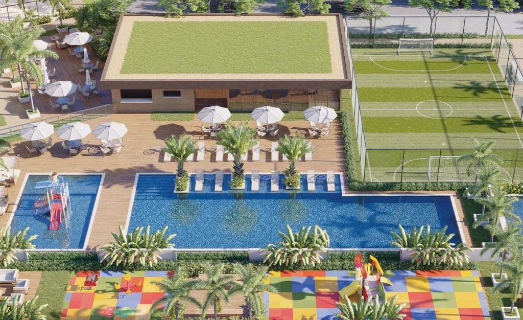 Lançamento na Barra Olímpica, Cobertura Linear de 3 quartos, sendo 1 suíte, e todos com varanda