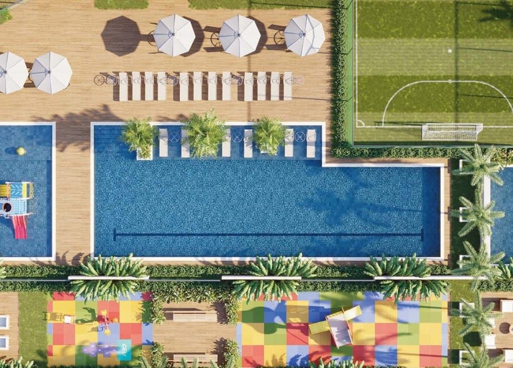 Lançamento na Barra Olímpica, Cobertura Linear de 3 quartos, sendo 1 suíte, e todos com varanda